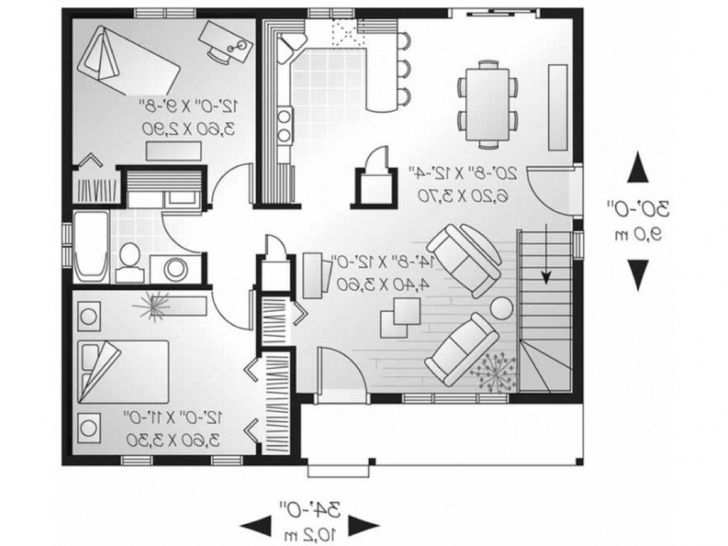 Marvelous Home Design: House Interior Ravishing Modern Bungalow House In House Designs And Floor Plans In Nigeria Image