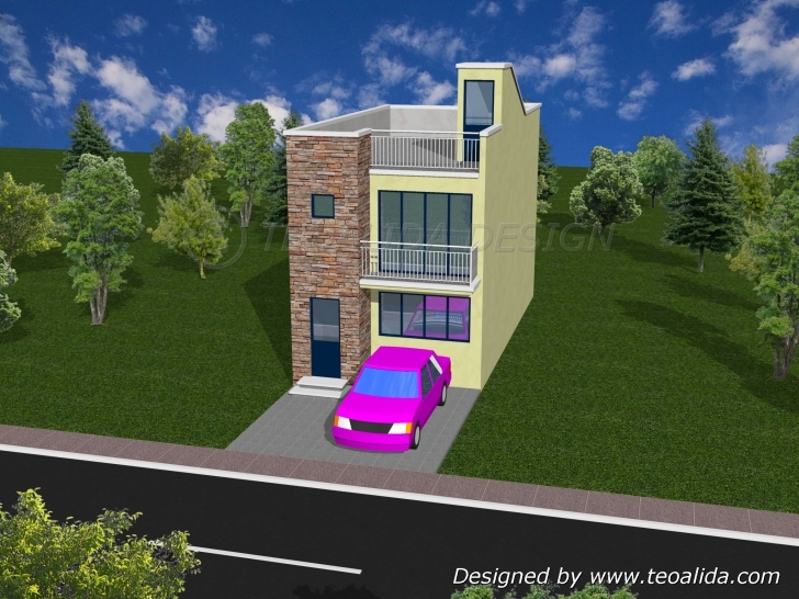 Marvelous House Floor Plans 50-400 Sqm Designed By Teoalida | Teoalida Website 15×50 Front House Design Image Photo