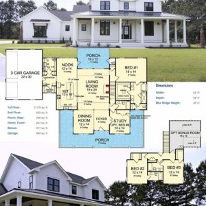 Thornton Builders Modern Farmhouse Plan