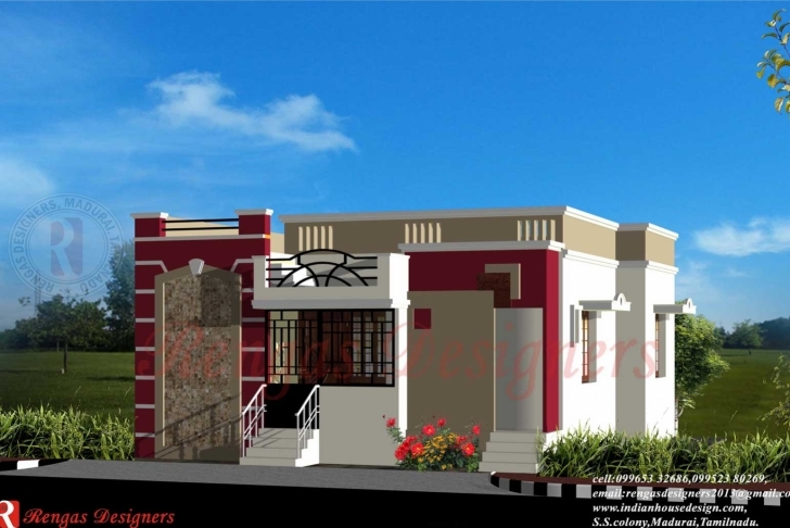 Marvelous Single Floor House Front View Designs Design Plans In 2018 And Simple House Front Elevation Designs Picture