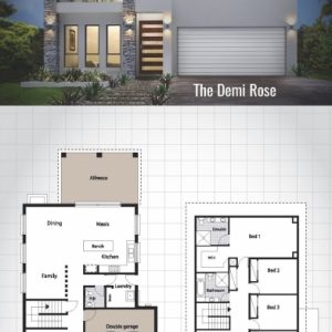 Simple Storey On A Half Plot