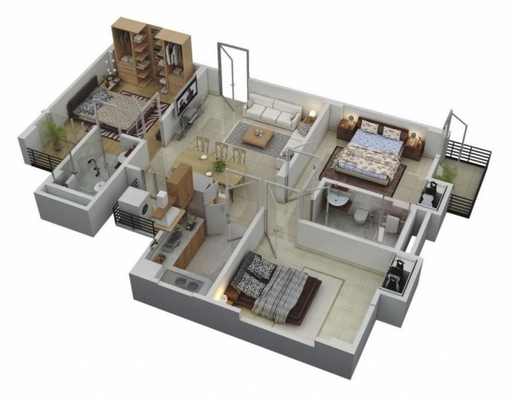 Most Inspiring 3 Bedroom Bungalow House Designs Choosing 3 Bedroom Modern House Modern 3 Bedroom Bungalow Floor Plans Pic