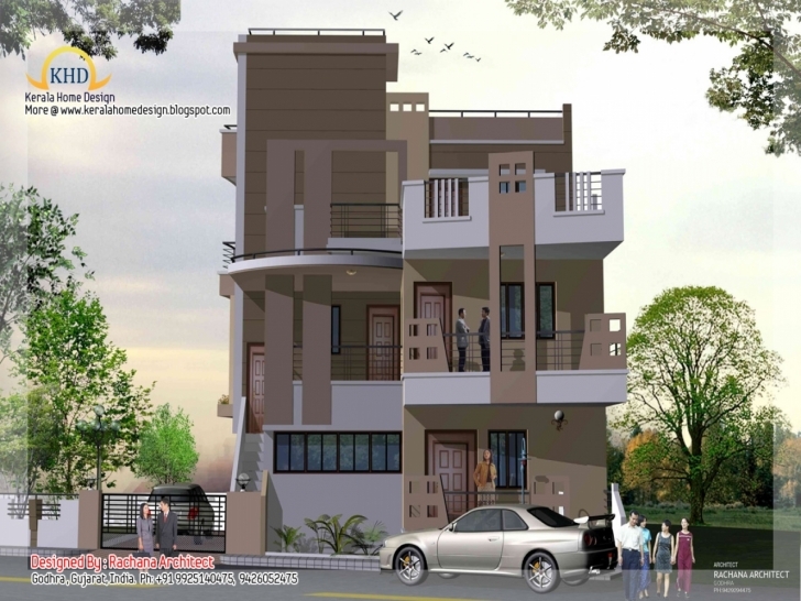 Most Inspiring 3 Story Modern House Plans Vibrant Creative 16 - Tiny House 16Ft Front Desing For Home Photo