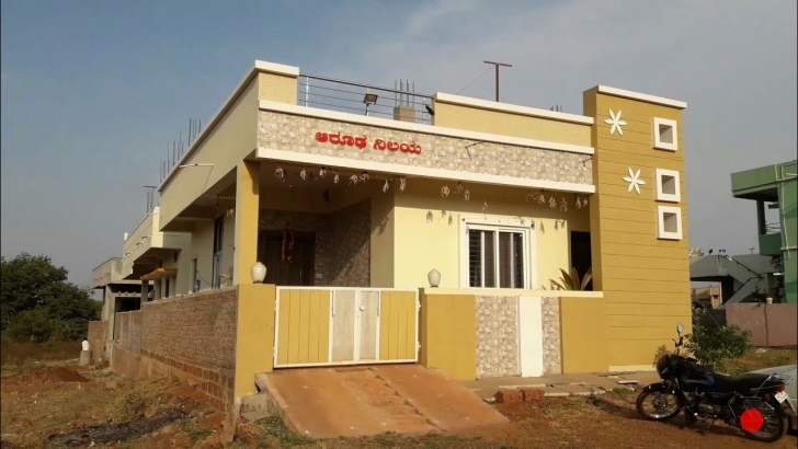 Most Inspiring 30 × 40 West Face House Front Elevation Design - Youtube House Front Elevation Designs For Single Floor West Facing Photo