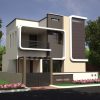 30X40 North Face House Front Elevation