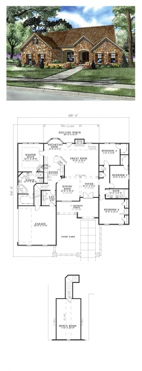 Most Inspiring 50 Best Tuscan House Plans Images On Pinterest | Floor Plans, Tuscan 4 Bedroom Tuscan House Plans Pic