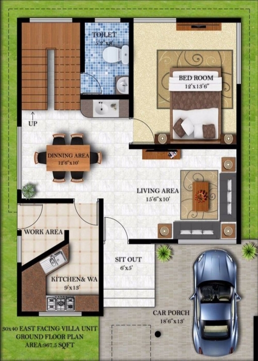 Most Inspiring Home Plan East Facing Beautiful 30 X 40 House Plan East Facing Home 30 X 40 Duplex House Plans East Facing Pic