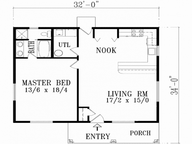 Most Inspiring Simple House Plans 2 Bedroom Lovely 2 Bedroom 1 Garage House Plans Simple House Plan With 2 Bedrooms And Garage Photo