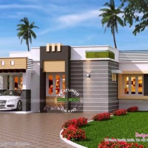 Single Floor Home Front Design Hd