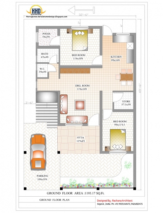 Must See 2 Bedroom House Designs In India Simple House Plan With 2 Bedrooms In India Pic