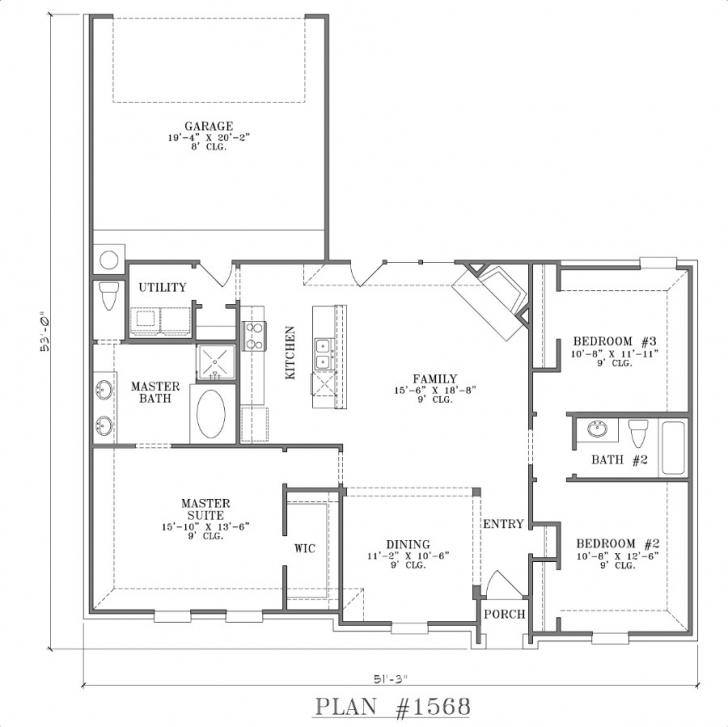 Must See Floor: Single Story House Floor Plans Free Single Story House Floor Plans Image