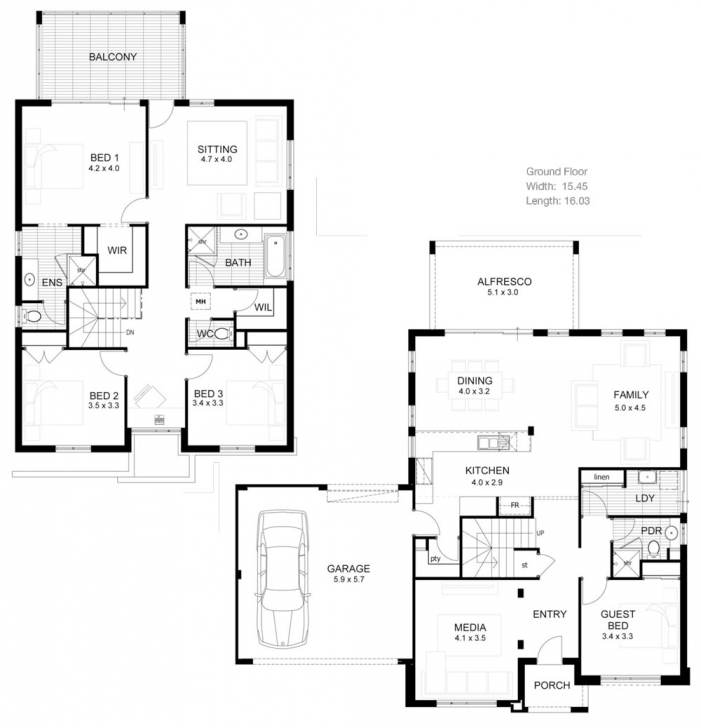 Must See Home Architecture: House Plan House Plans Double Story Australia Double Storey House Plans Australia Image