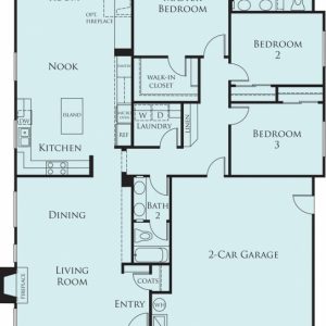 Simple 3 Bedroom House Floor Plans Single Story