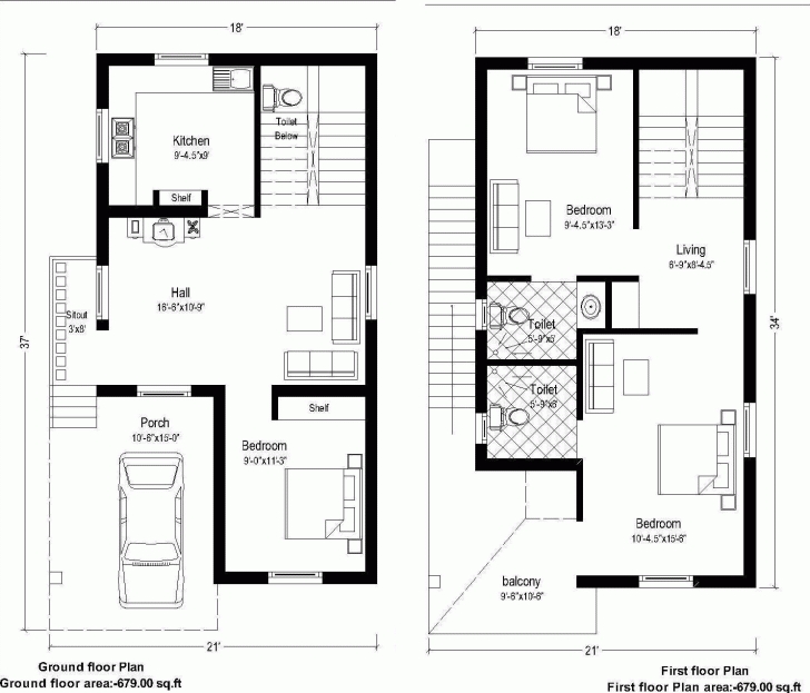 Must See Home Idea Blog-Ifi: Home Design 20 50 20 X 50 House Plans Pic