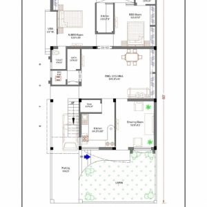 20 X 60 House Plans Designs