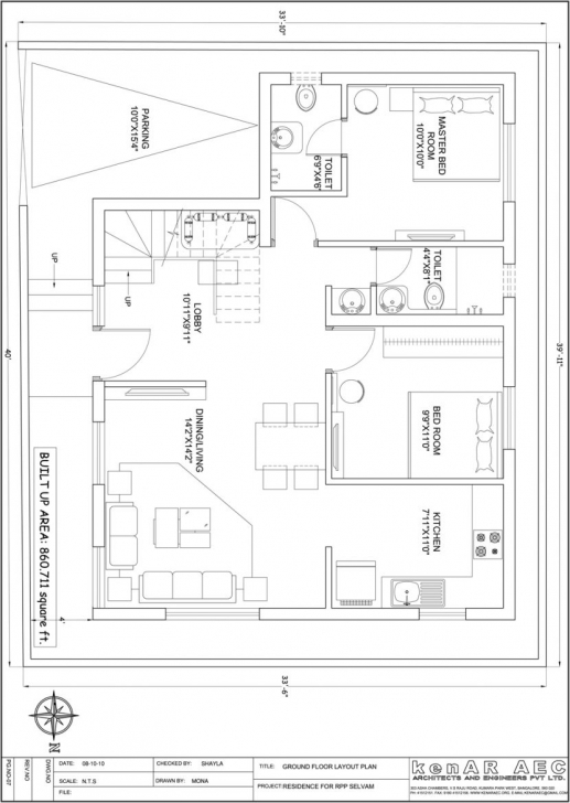 Must See House Plan Download 30 X 45 Duplex House Plans East Facing | Adhome 30*45 House Plan North Facing Image