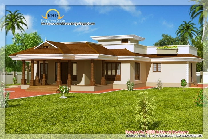 Must See Single Floor House Kerala Home Design Plans - Building Plans Online Kerala Home Design Blogspot 2011 Single Floor House Plan Elevation Picture