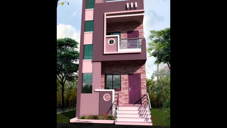Outstanding 15' Feet Front House Design - Youtube Home Design 15*50Ft Photo