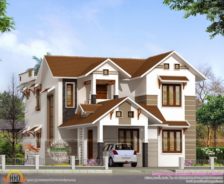 Outstanding 20×50 House Design India Beautiful April 2015 Kerala Home Design And 2015 Kerala Floor Plans Pic