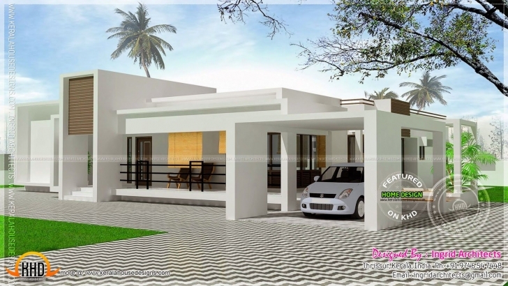 Outstanding Elevations Of Single Storey Residential Buildings - Google Search Home Elevation Single Floor Modern Pic