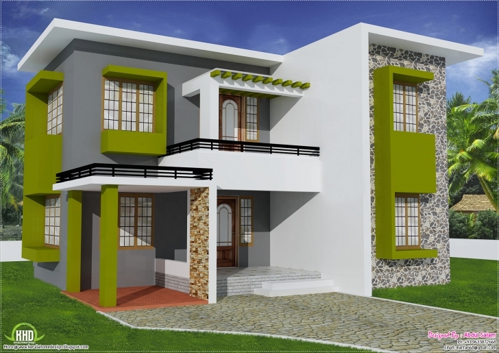 Outstanding Feet Flat Roof Home Design House Plans - Building Plans Online | #40889 Indian House Photo Gallery Download Picture