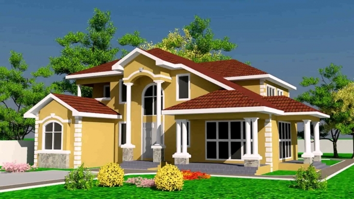 Outstanding House Designs And Floor Plans Ghana - Youtube Ghana House Plans Pic