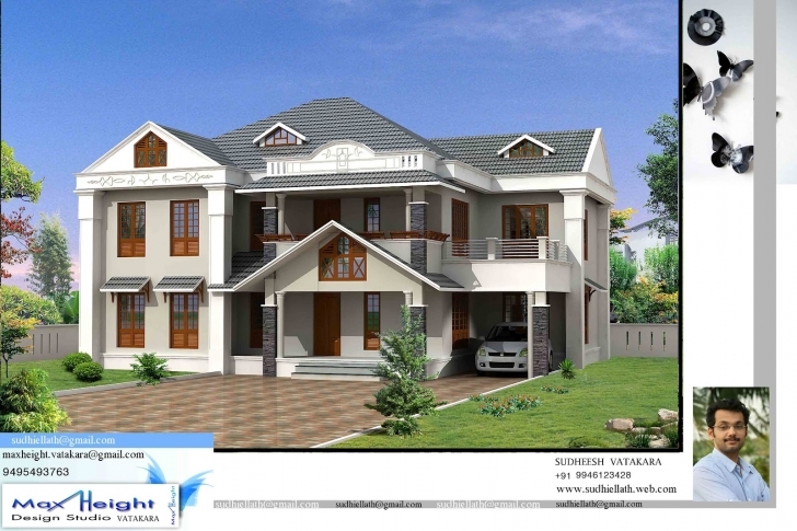 Outstanding Kerala House Model Latest Style Home Design - Building Plans Online Latest House Model Pic