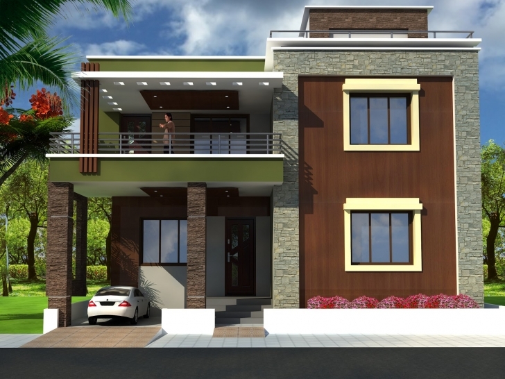 Outstanding Simple House Front View Design - Homes Floor Plans House Front Design Image Photo