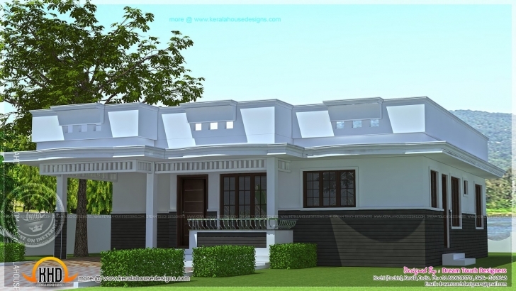 Outstanding Single Floor House Design Square Feet Indian Plans - House Plans Simple Single Floor House Front Design Pic