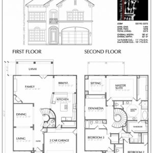 3 Bedroom Flat Plan View
