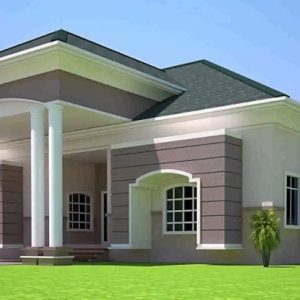 4 Bedroom Modern House Plans In Ghana