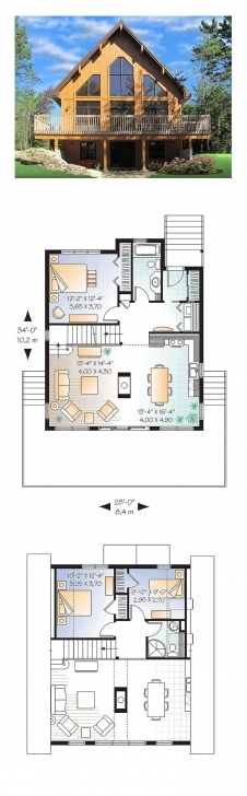 Picture of 51 Best A-Frame House Plans Images On Pinterest | Architecture A Frame House Plans With Loft Pic