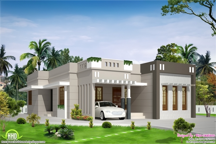 Picture of Bedroom Single Storey Budget House Kerala Home Design Floor Single Floor House Design Photo