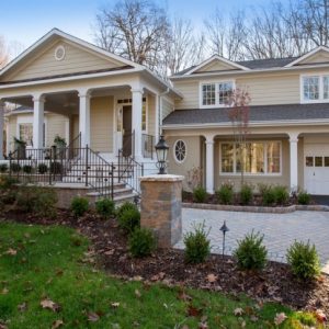 Bilevel Front Porch
