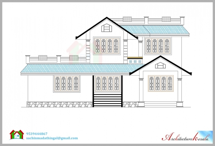 Picture of House Elevation Drawing At Getdrawings | Free For Personal Use House Planning With Elevation Image