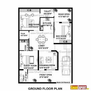 House Map Design 16*50