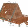 A Frame House Plans Cost