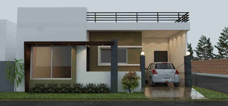Picture of Indian House Front Boundary Wall Designs - Google Search | Elevation Single Floor Home Front Design In Pakistan Pic