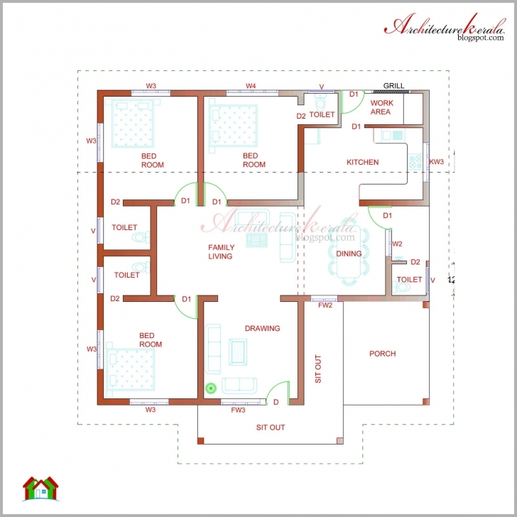 Popular Architecture Kerala Beautiful Elevation Its - House Plans | #88273 House Plans Kerala Style Picture