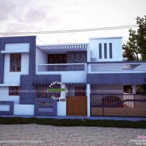 House Front Elevation Designs For Single Floor East Facing