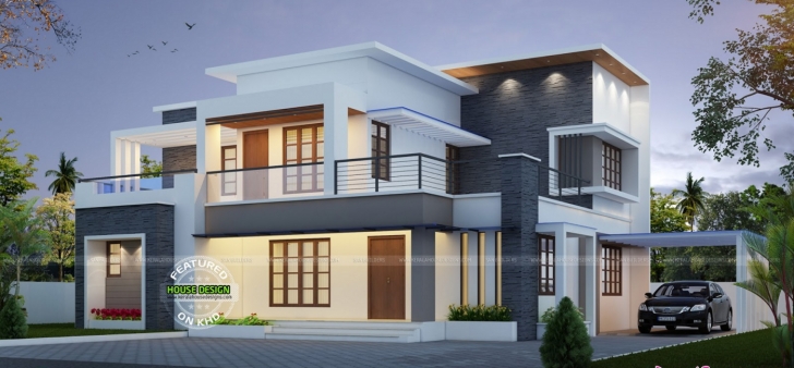 Popular Best Contemporary Inspired Kerala Home Design Plans | Homes In Kerala Home Design Picture