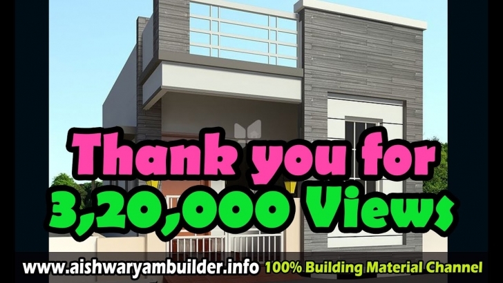 Popular Home Designs 60 - House Decorating Ideas, House Elevation 60 - Youtube 15×50 Front House Design Image Image