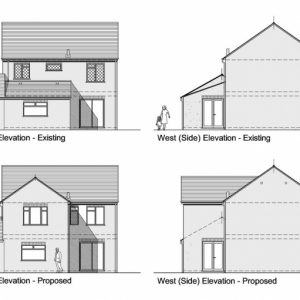 Plan Elevation And Section Drawings