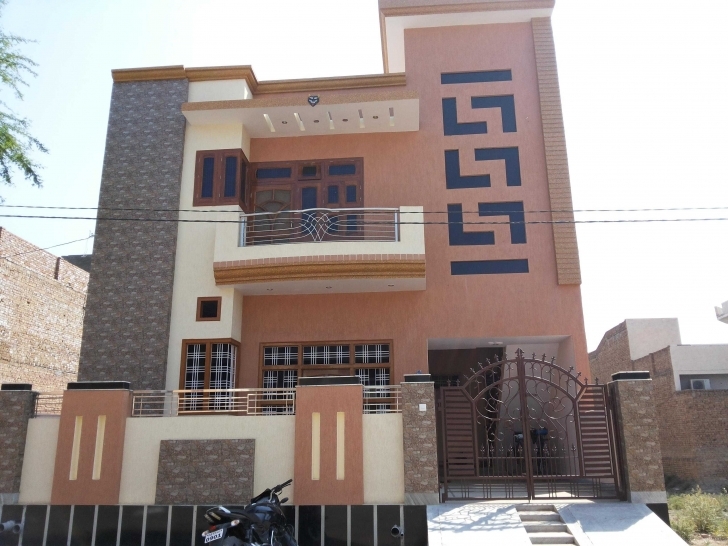 Popular Single Floor House Front Wall Tiles Designs Plans Story Design In Home Front Design Tiles Image