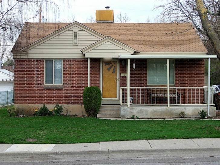 Popular Small Brick House Design With Simple Terrace Ideas Using Wood Porch Brick House Plans With Porches Picture