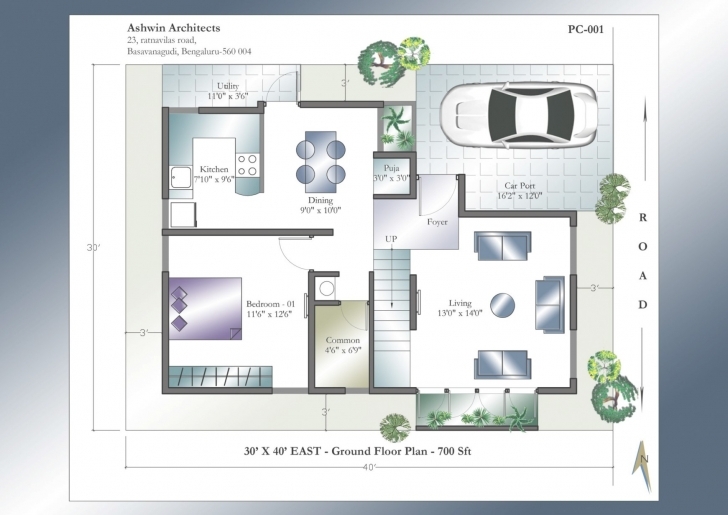Remarkable 30 40 Duplex House Plans With Car Parking - Ideas House Generation 30 40 Duplex House Plans With Car Parking East Facing Picture