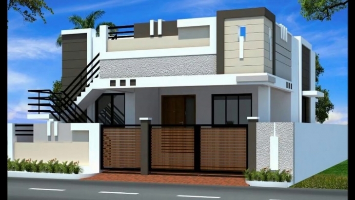 Remarkable 3D House Elevations - Youtube Single Floor Elevation Colours Image