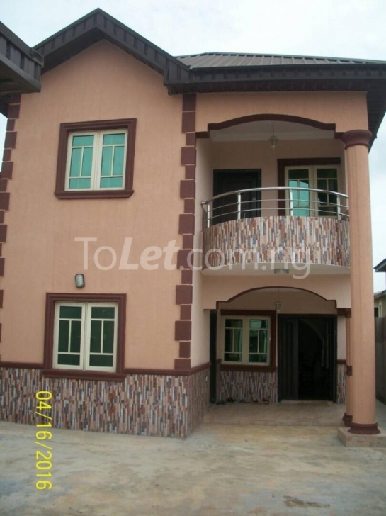 Remarkable 4 Bedroom Duplex For Sale Command Ipaja Ipaja Lagos (Pid: J1427) Duplex On Half Plot Of Land Picture