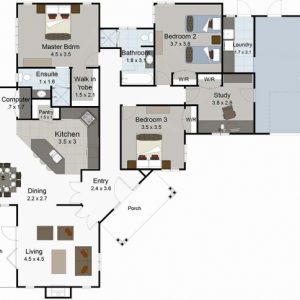 3 Bedroom House Plans Nz