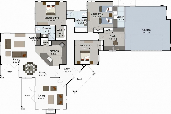 Remarkable 7 Bedroom House Plans Nz Luxury 3 Plan At - Home-Improvements 3 Bedroom House Plans Nz Photo
